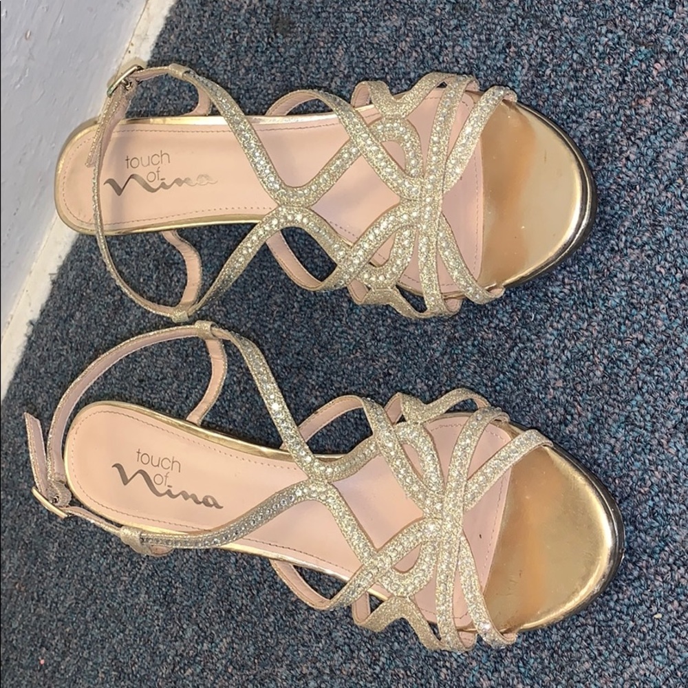 cream heels